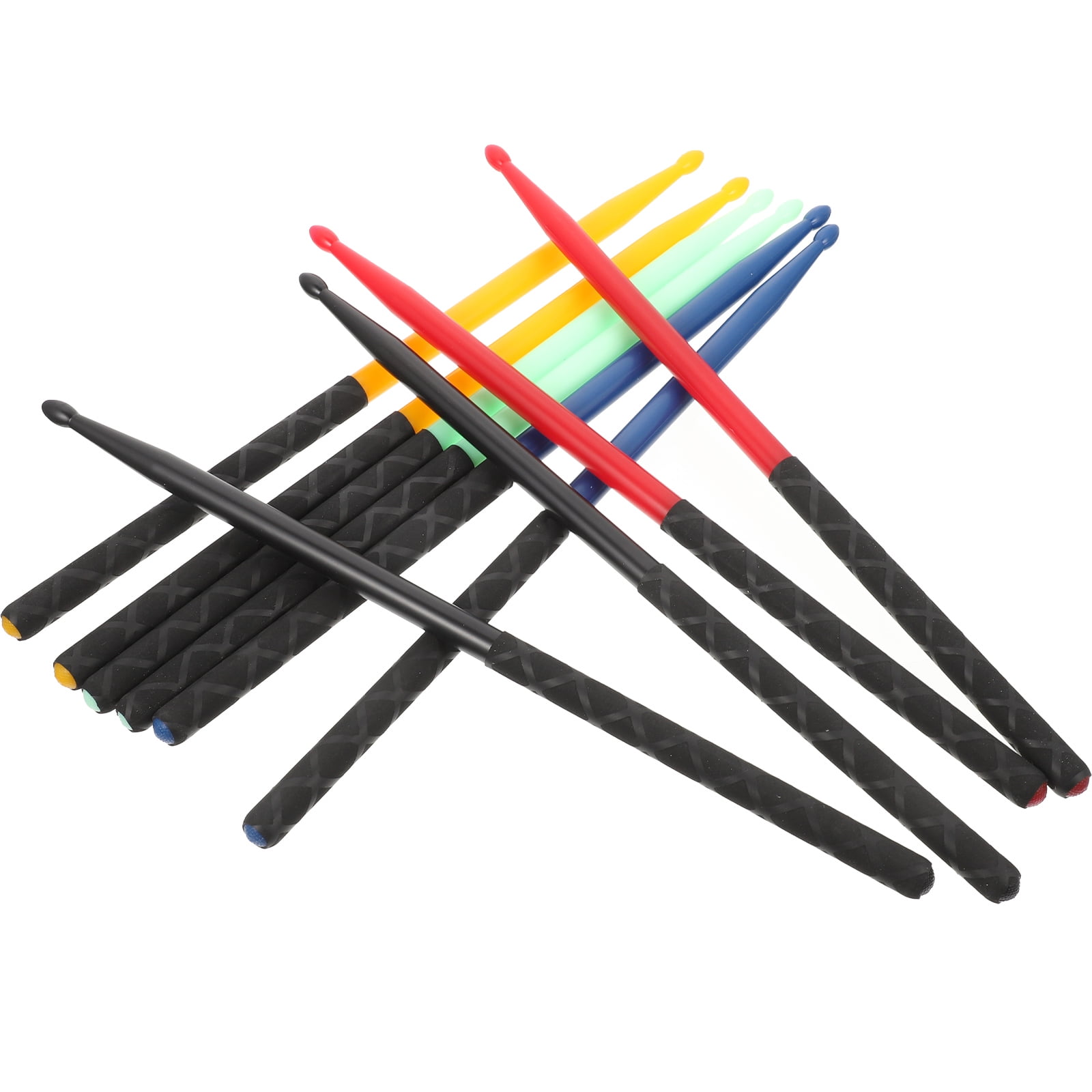 WORGEOUS 15 Pairs  Drumsticks Non-Slip Drum Sticks Standard 5A Drum Sticks for Kids Students Adults