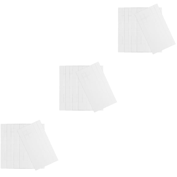 WORGEOUS 15 Sheets  Foam Dots Squares Dual-Adhesive Foam Mount for Scrapbook DIY Crafts Office Supplies