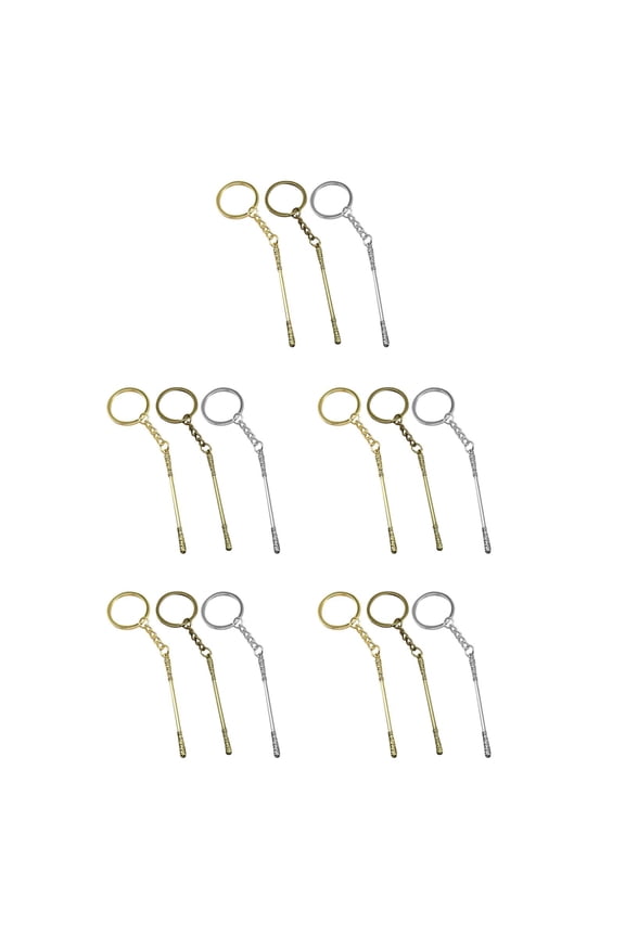 15 pcs Creative Jingu Bang Keychain Keychain Decors For Bag Hanging Kids Keyrings For Monkey King Fans Unique Accessory Purse Key Chain