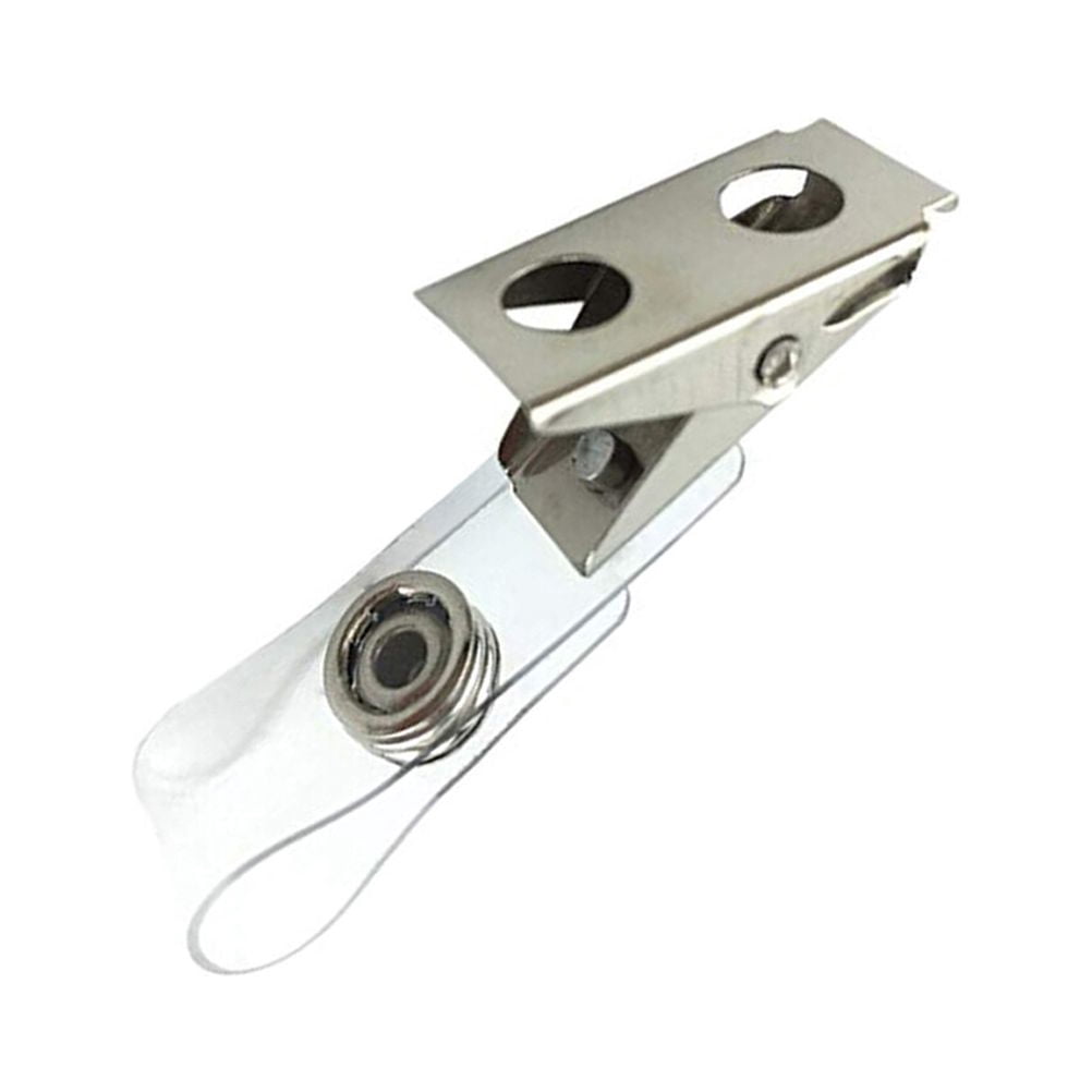 WORGEOUS  150 PCS Name Badges with Clips Neck Lanyards for Id