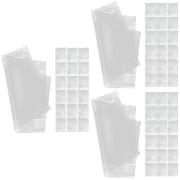 FUEENIRVA Reusable Transparent PP Postcard Pockets for Home Photo Storage 150Pcs