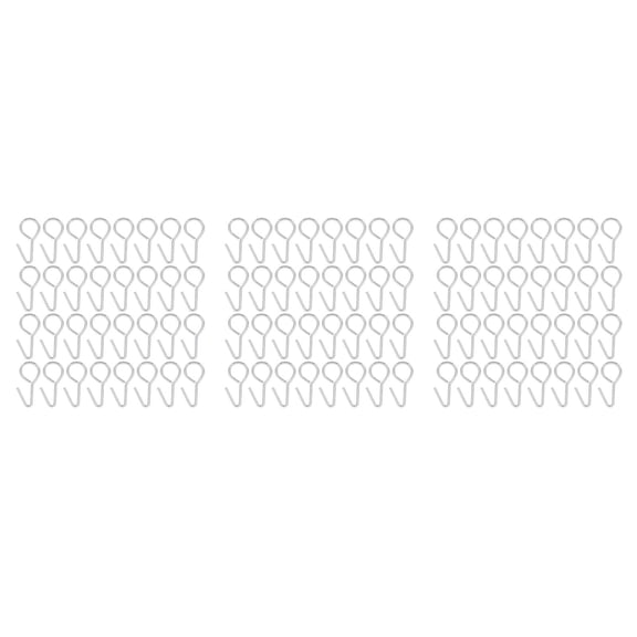 WORGEOUS 150 pcs Car Seat Installation Hooks Camper Hooks Multifunctional Hook Car Seat Cover Fixing Hooks Metal Hooks Rv Storage Door Hooks Car Seat Hanger