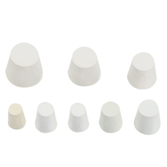 WORGEOUS  16 PCS Carboy Airlock Stopper Insulated Water Bottles White