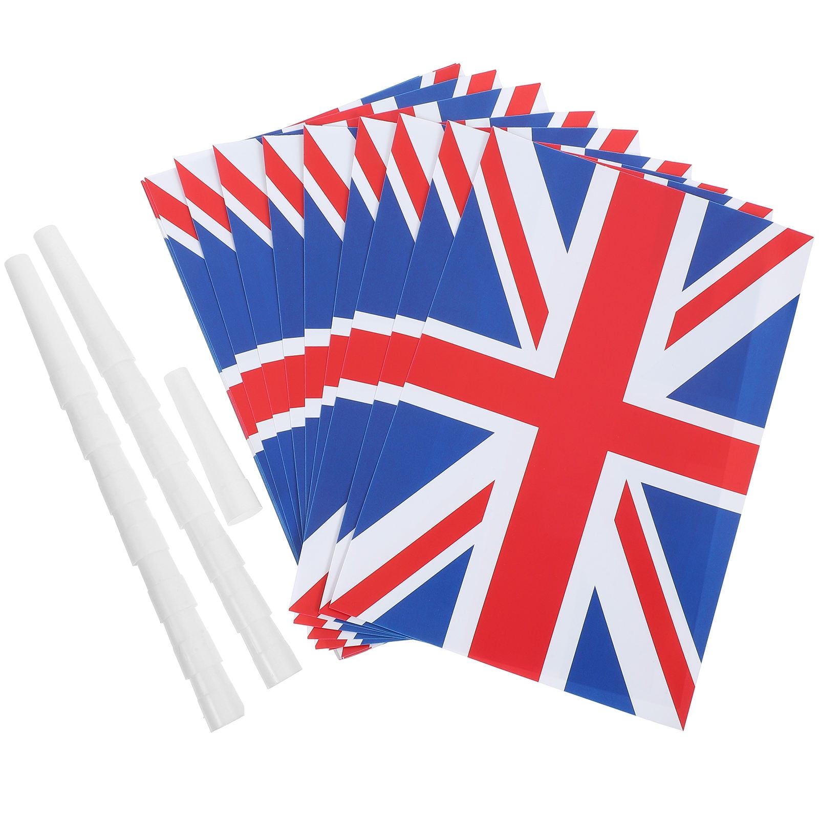 WORGEOUS 16Pcs Football Toys Soccer Party Props Cheering Trumpets Toys Party Props