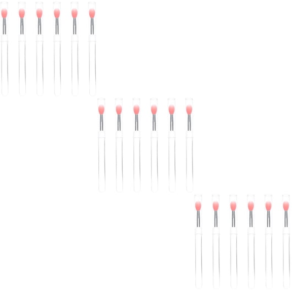 WORGEOUS 18 Pcs Silicone Lipstick Applicator Makeup