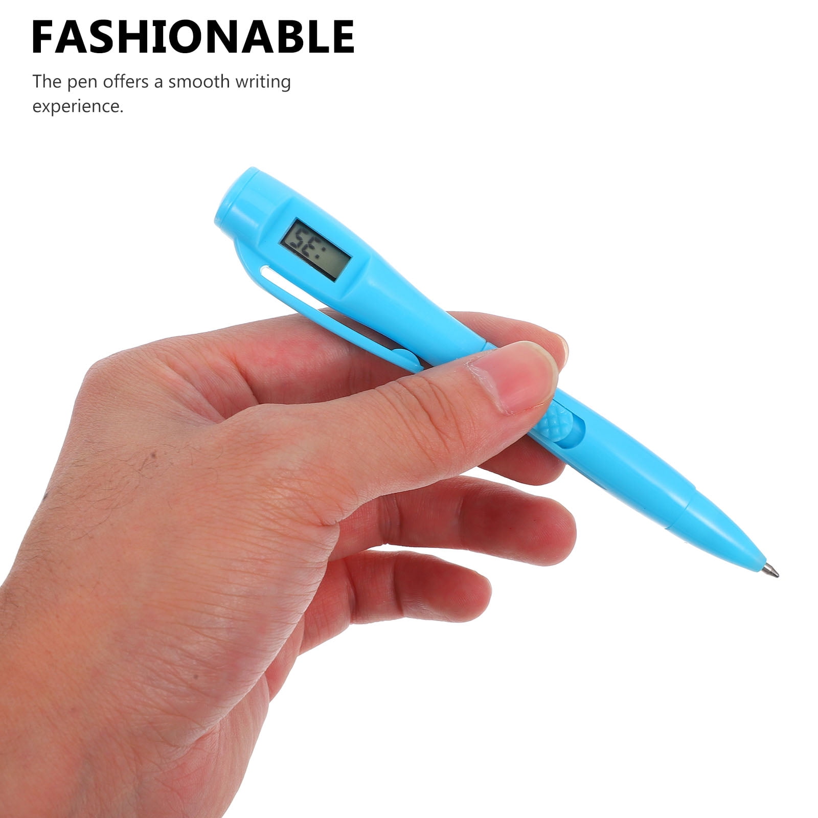 WORGEOUS 18-Piece Ballpoint Pen Set with Digital Clock and Timer, Fine ...