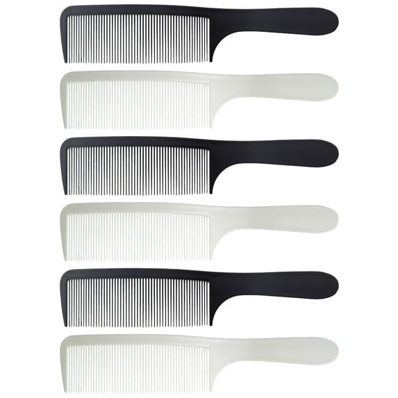 WORGEOUS 18 pcs Barber Combs Professional Hair Stylist Combs Men Combs Household Combs