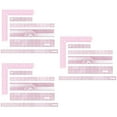 thumbnail image 1 of WORGEOUS 18 pcs  Professional Sewing Ruler Clothing Ruler Square Ruler Sewing Tools, 1 of 8