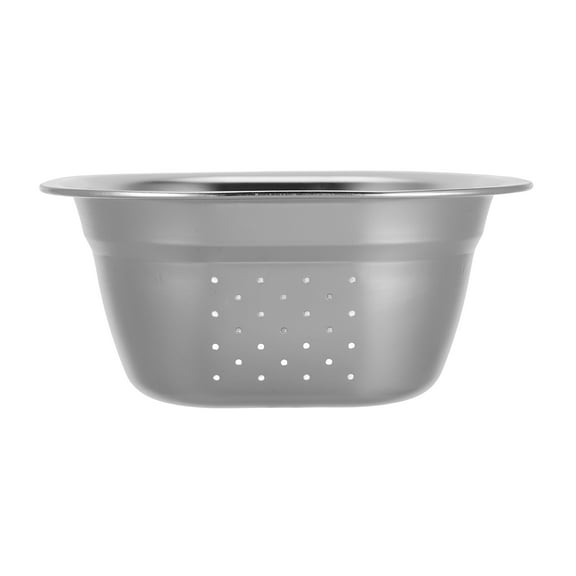 BESTYASH Stainless Steel Basin for Household Use, Fruit and Vegetable Washing Bowl, Kitchen Sink Strainer, Multi-Purpose
