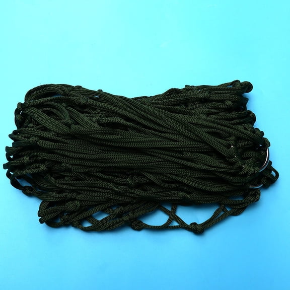 WORGEOUS 1Pack Mesh Rope Hammocks for Camping Sleeping Hanging Bed Outdoor Nylon 78.7x47.2in