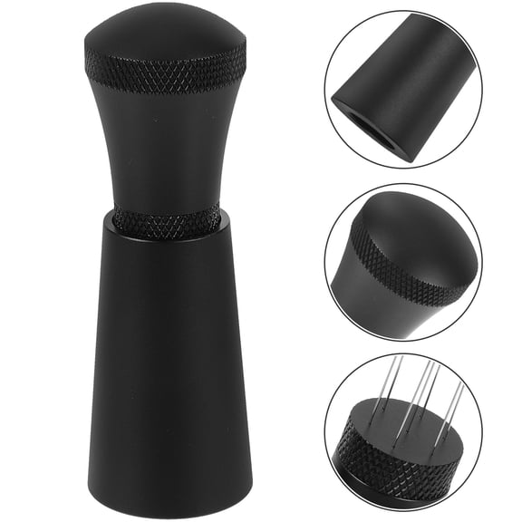 WORGEOUS 1Pcs Coffee Distributor Tool with Base for Professional Design in Home