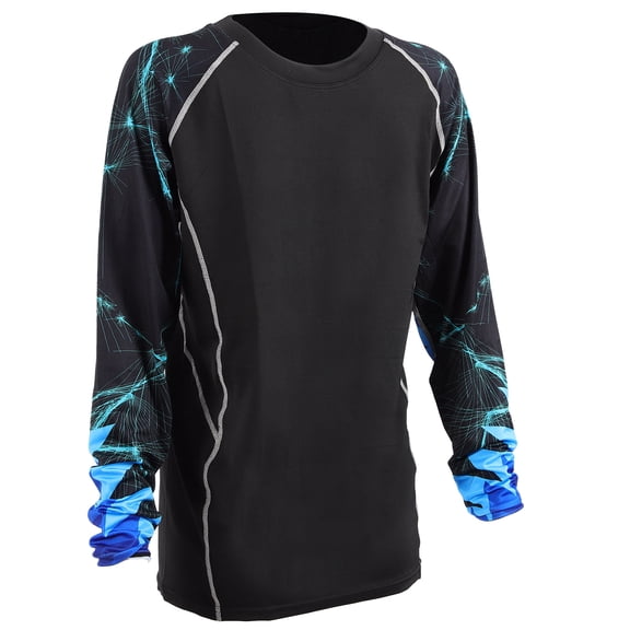 WORGEOUS 1Pcs Elastic Sports Compression Cloth for Men's Workout Clothes in Autumn Winter