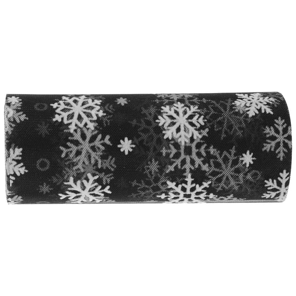 BESTYASH Black Tulle Rolls for Decoration, Wrapping, Party Favors, Sewing, Craft Supplies, Projects