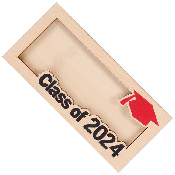 WORGEOUS Money Wallet Graduation present Wood 1Pack Graduates