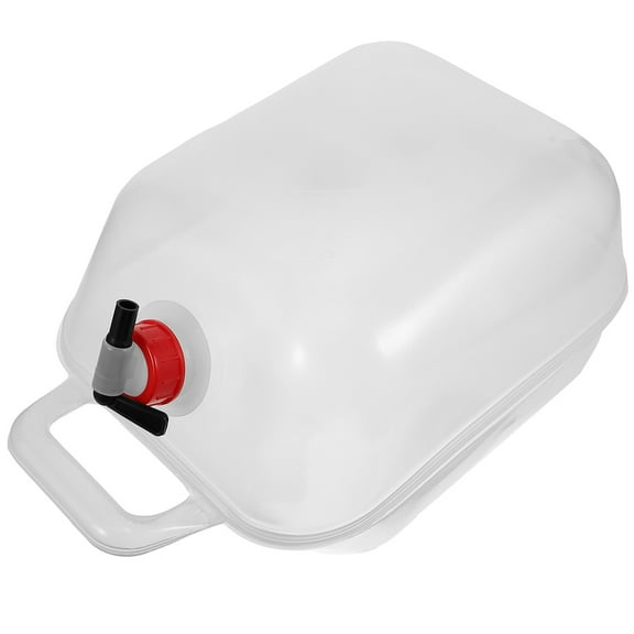 WORGEOUS 1pc Water Gallon Tank Portable Water Container with Spigot for Camping