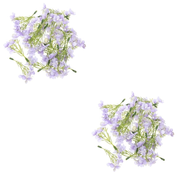 WORGEOUS 2 Count Plants Bud Artificial Flower Bride