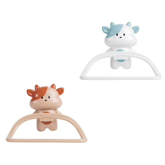 WORGEOUS 2 PCS Bathroom Hand Towel Holder Inflatable Kiddie Pool Rack Kitchen Cartoon
