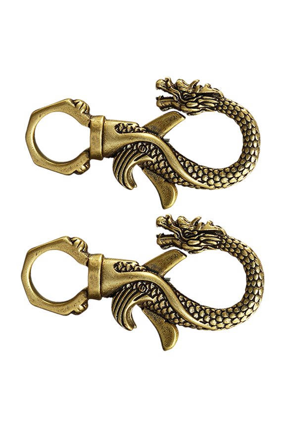 WORGEOUS 2 PCS Bulk Goggles Pool Goggles Faucet Keychain Lovers 5.50X3.10X0.90CM Golden