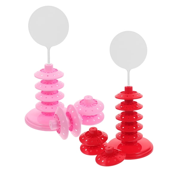 WORGEOUS 2PCS Cake Pops Stand Lollipop Display Holder Candy Holder Cake Pop Stand Tower for Wedding Showers Birthday Party Favors