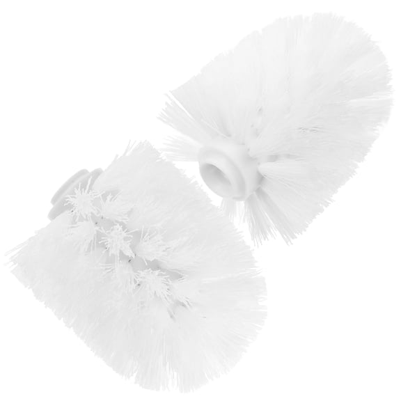 WORGEOUS 2-Pack Replaceable Toilet Scrub Brush for Effective Bathroom Cleaning and Easy Replacement
