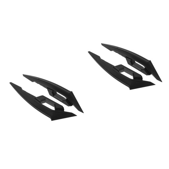 WORGEOUS 2 Pairs  Motorcycle Side Winglet Universal Aerodynamic Winglet Spoiler Motorcycle Side Winglet Replacement Decorative Side Winglet for Motorbike