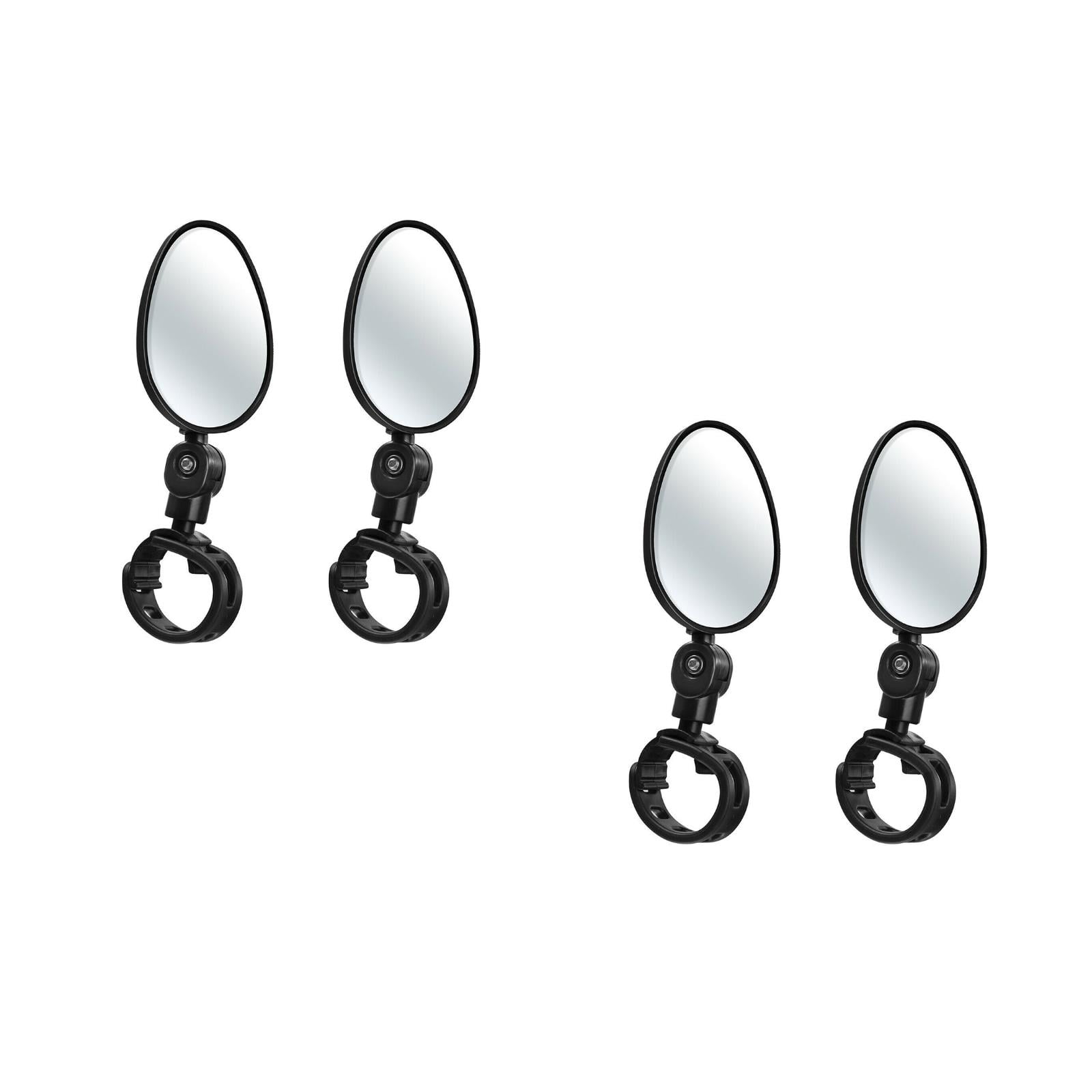 WORGEOUS 2 Pairs of Motorcycle Mirrors Road Bike Rearview Mirrors Motorcycle Rearview Mirrors