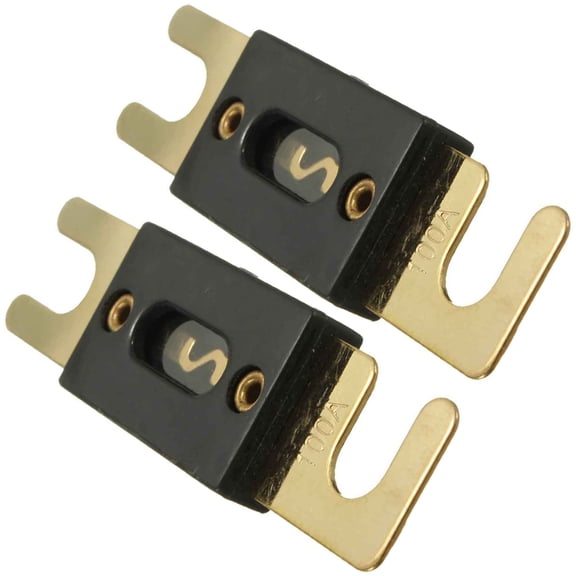 Mobutofu 2-Pack Automotive Fuses 8x2.2cm for Boat and Truck Circuit , Electrical Safety Components