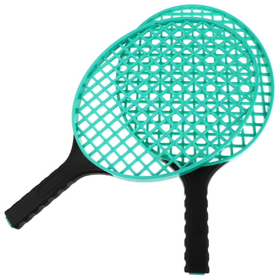 WORGEOUS 2 Pcs Beach Tennis Racket Frescobol Lightweight Rackets