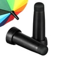 thumbnail image 1 of WORGEOUS Set of 2 Black Rubber Replacement Tips for Walking Cane Umbrellas, 1 of 8