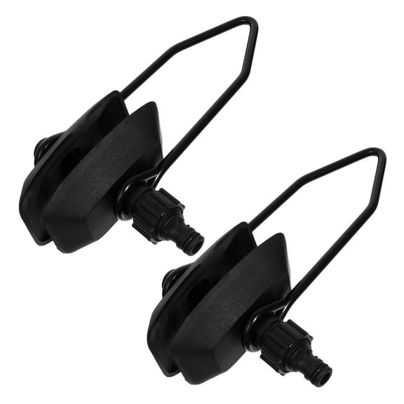 WORGEOUS 2 Pcs Boat Flusher Trolling Motor Line Connector Outboard Black