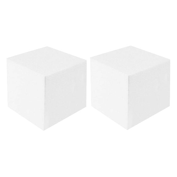 WORGEOUS 2 Pcs Cake Mold Poster Display Rack Fondant Decor Handmade White