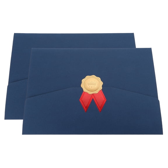 WORGEOUS  2 Pcs Cards Envelope Graduation Certificate Cover Protector