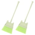 thumbnail image 1 of WORGEOUS 2 Pcs Children's Broom Baby Toddler 51.00X16.00X3.00CM Light Green, 1 of 8