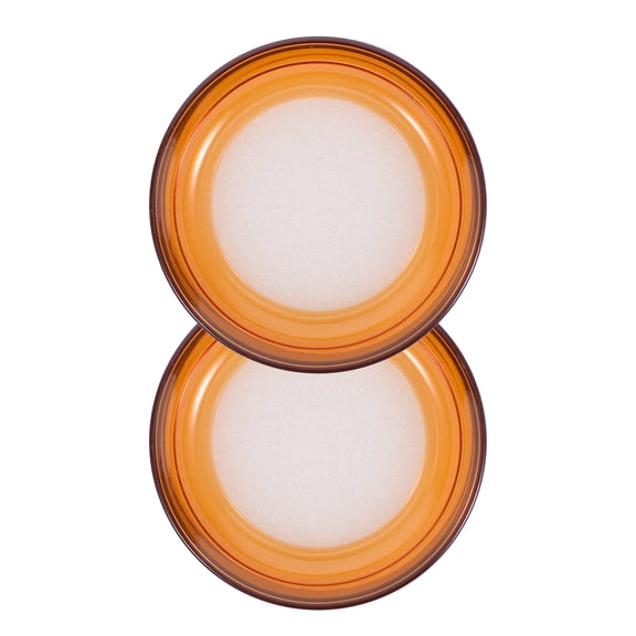 WORGEOUS 2 Pcs Currency Binder Money Counting Hand Wet Device 6.80X6.80X2.60CM Orange