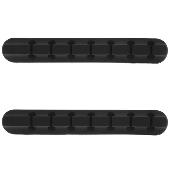 WORGEOUS 2-Pack Desktop Cable Clips and Wire Cord Holders for Tidy Cable Management and Organized Workstation Setup