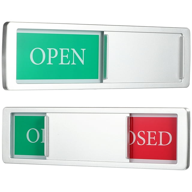 WORGEOUS 2 Pcs Dishwasher Magnet Open Closed Sign Tiles Office ...
