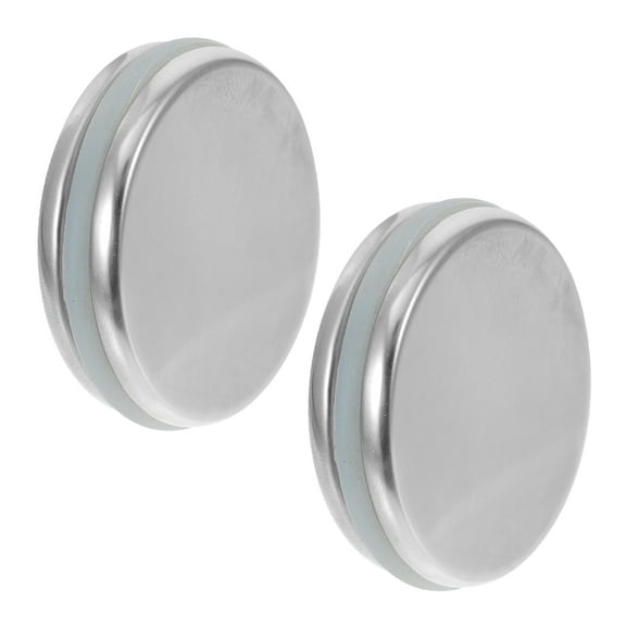 WORGEOUS  2 Pcs Faucet Hole Cap Washbasin Flap Stopper Round Sink Plug