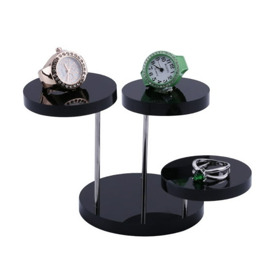 WORGEOUS 2 Pcs Fine Workmanship Display Stand Rotating Jewelry