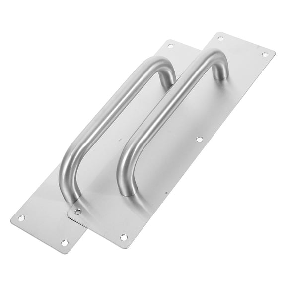 YSNOOWE 2Pcs Stainless Steel Fire Door Pull Handles Push Pull Bar Handle for Home