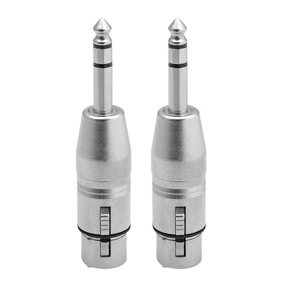 WORGEOUS 2-Pack Heavy-Duty Microphone Adapter Audio Accessories for Enhanced Sound Quality