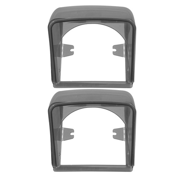 WORGEOUS 2 Pcs Outdoor Socket Waterproof Box Protector Coolant Seal Bushing