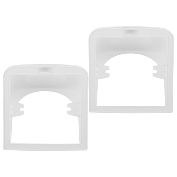 FUEENIRVA Outdoor Socket Protector Cover Waterproof Polycarbonate 2pcs