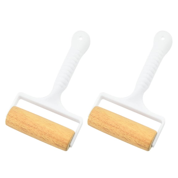 WORGEOUS 2-Piece Patty Maker Set with Rolling Pin for Effortless Baking and , Stable Kitchen Tool Performance