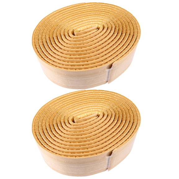 WORGEOUS  2 Pcs Peel and Stick Wallpaper 3d Stickers Waterproof Yellow