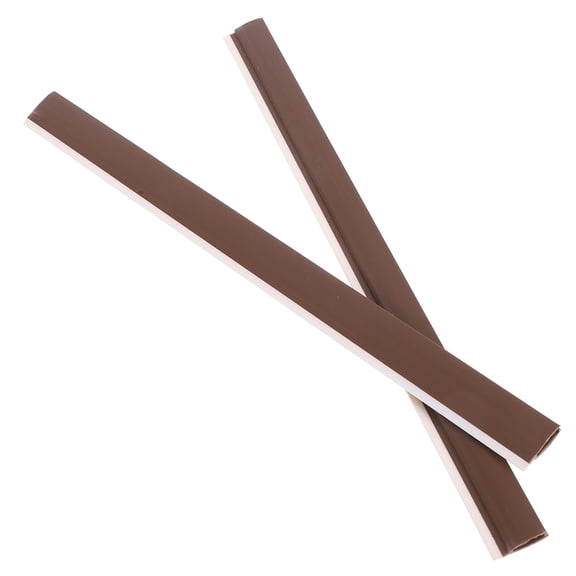 WORGEOUS  2 Pcs Pressing Parts Zipzz Garbage Shovel Edge Strips