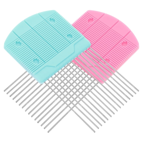 WORGEOUS 2 Pcs Quilted Paper DIY Quilling Tool Thimbles Quilting