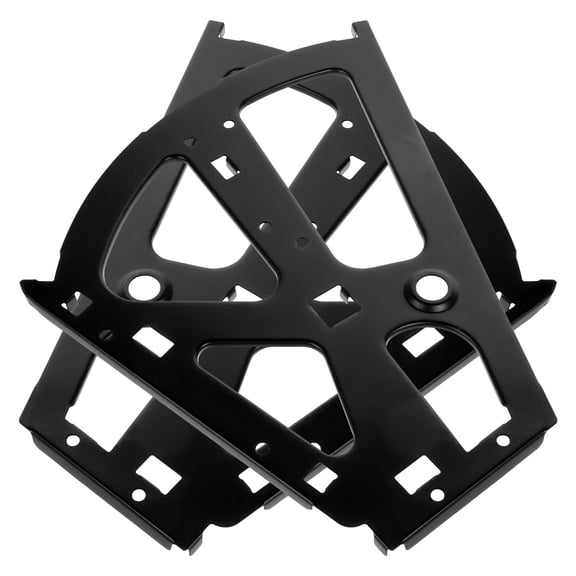 WORGEOUS 2 Pcs Replacement Belt Shoe Cabinet Flip Rack 26.00X24.00X2.50CM Black