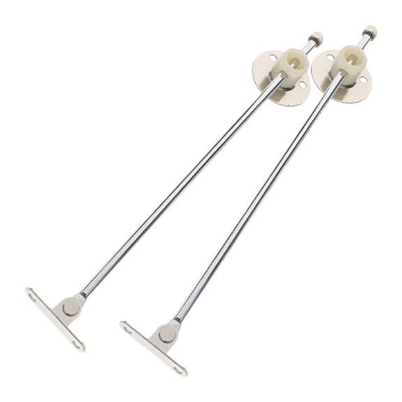 WORGEOUS 2 Pcs Stay Hinge down Drop Lid Support Cabinet Rod