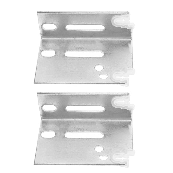 WORGEOUS 2-Pack Steel Radiator Hanging Brackets, Radiator Hook Holders for Heating Panel Mounting, Garage Door Brackets for Home Use