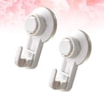 thumbnail image 1 of WORGEOUS  2 Pcs Suction Cup Hook Hangers for Windows Decorative White Hooks Hanging, 1 of 8